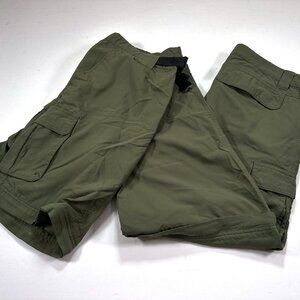 Boy Scouts of America Uniform Switchback Convertible Cargo Pants Medium LOT OF 2